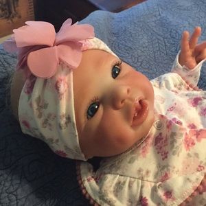 Reborn baby girl doll